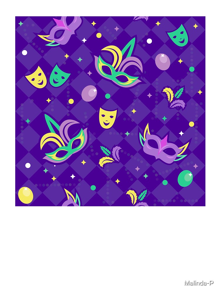 Mardi Gras - Festive and Colorful by The Artfiller