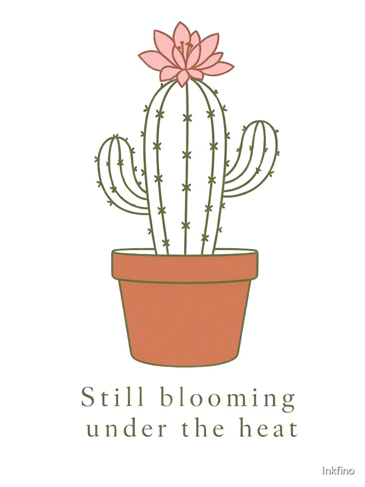 The Blooming Resilience Tee by Inkfino