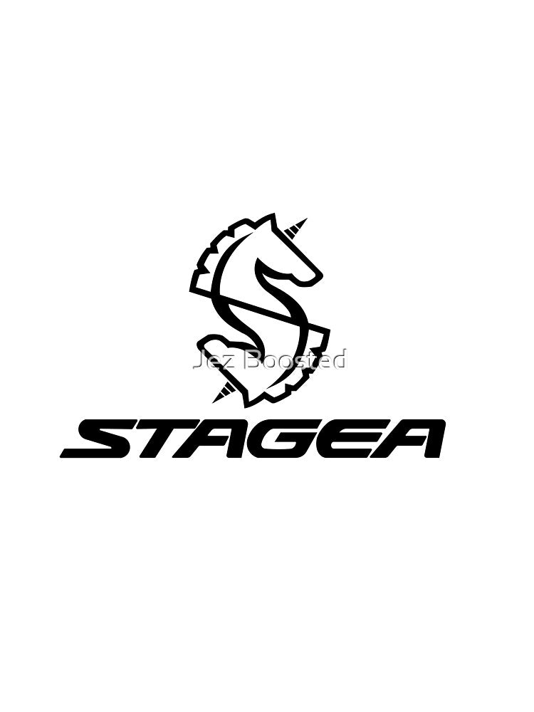 Stagea Black Logo by Jez Boosted
