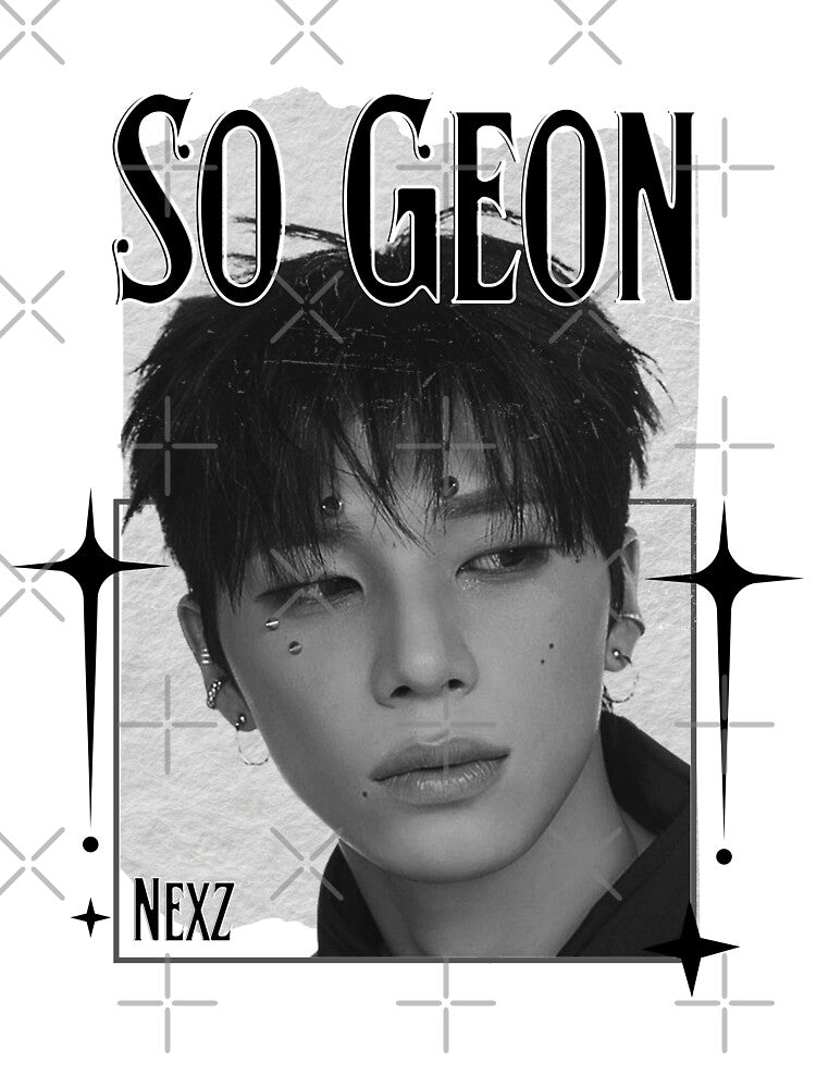 NEX So Geon Seven Member K-Pop Boy Group Portrait Korean Japanese boy band by HELL0WBELLO