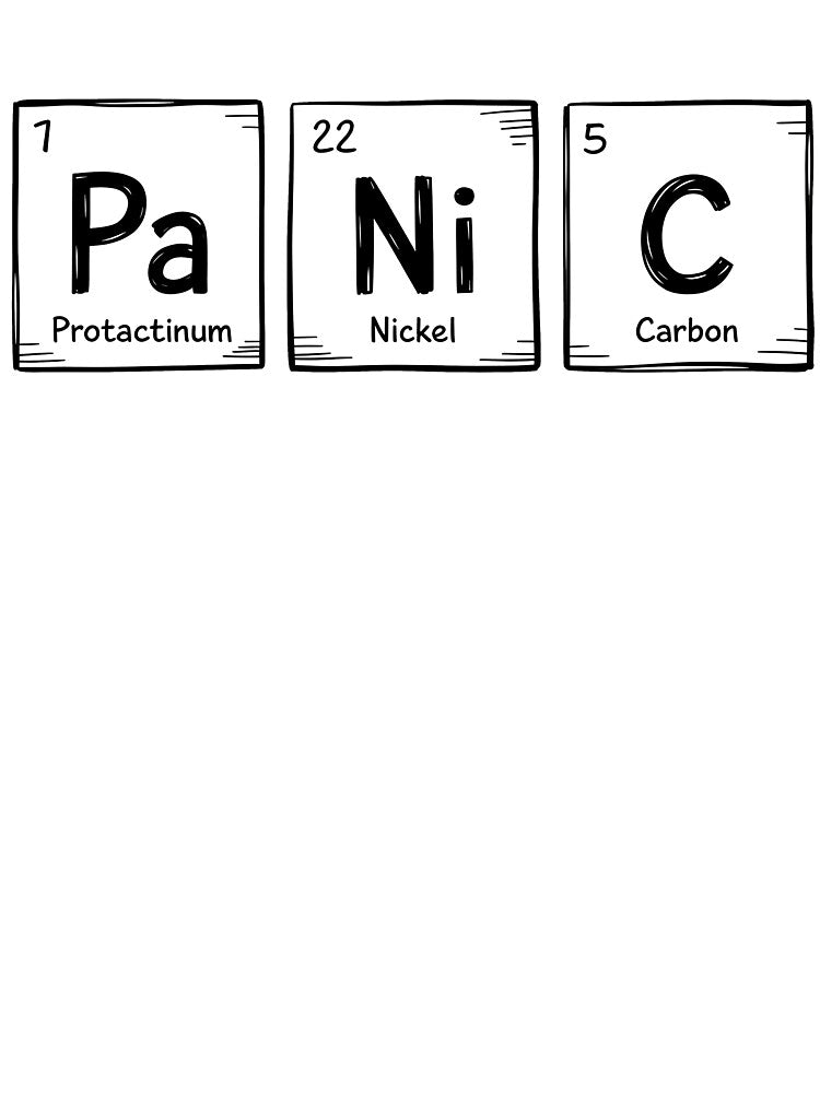 Pa Ni C Chemistry Periodic Table Science Humor by J-Style-Design