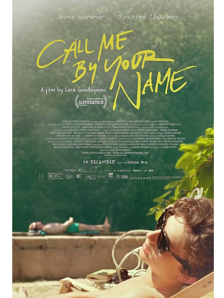 Call Me By Your Name Movie by travisbarke