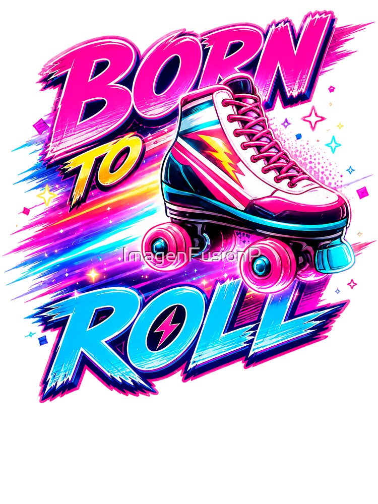 Shine On Wheels Neon Skate by ImagenFusionP