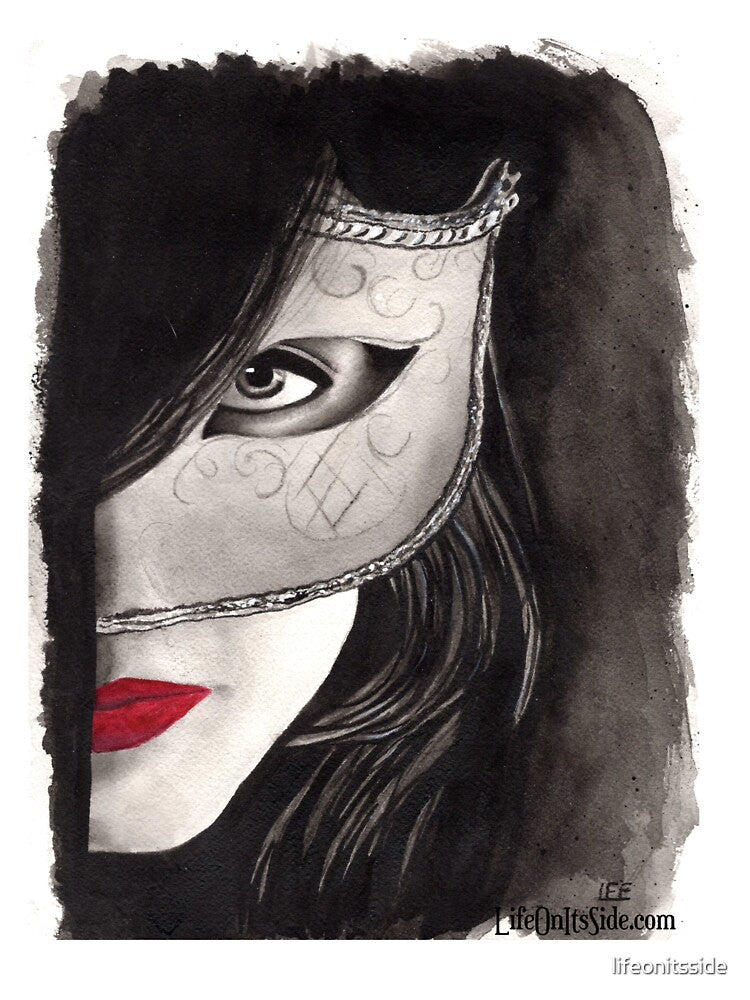 Mardi Gras mask by lifeonitsside