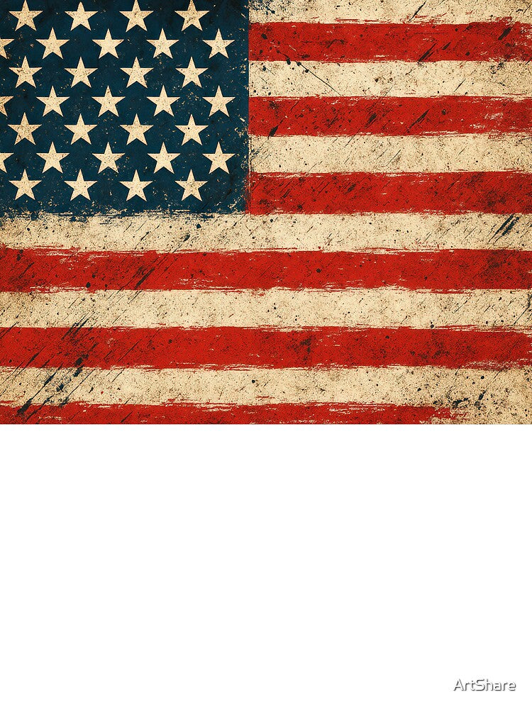 Industrial Stars And Stripes by ArtShare