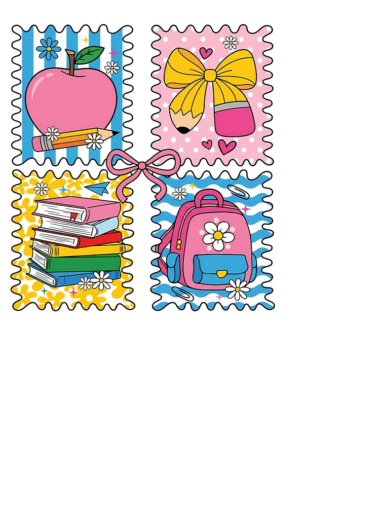 Back To School Girls Cute Teacher First Day Of School by KroghDs