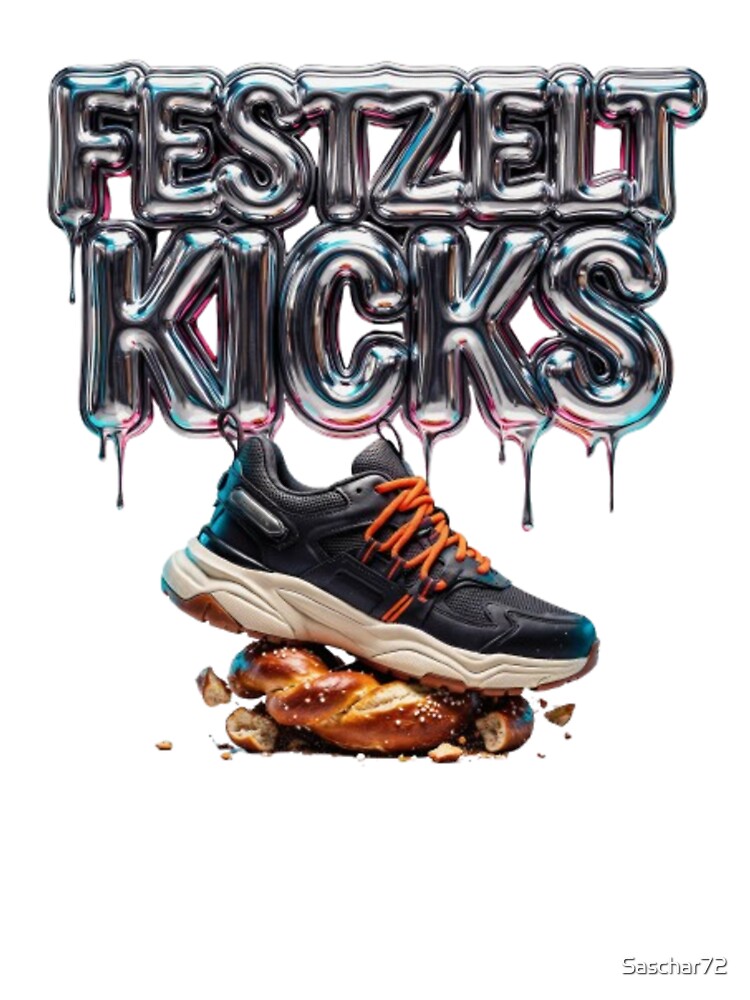 Festzelt Kicks 3D Graffiti Urban Bavarian Tee by TeeDesignMaster