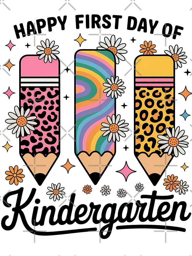 First Day of School Kindergarten by brynatshop