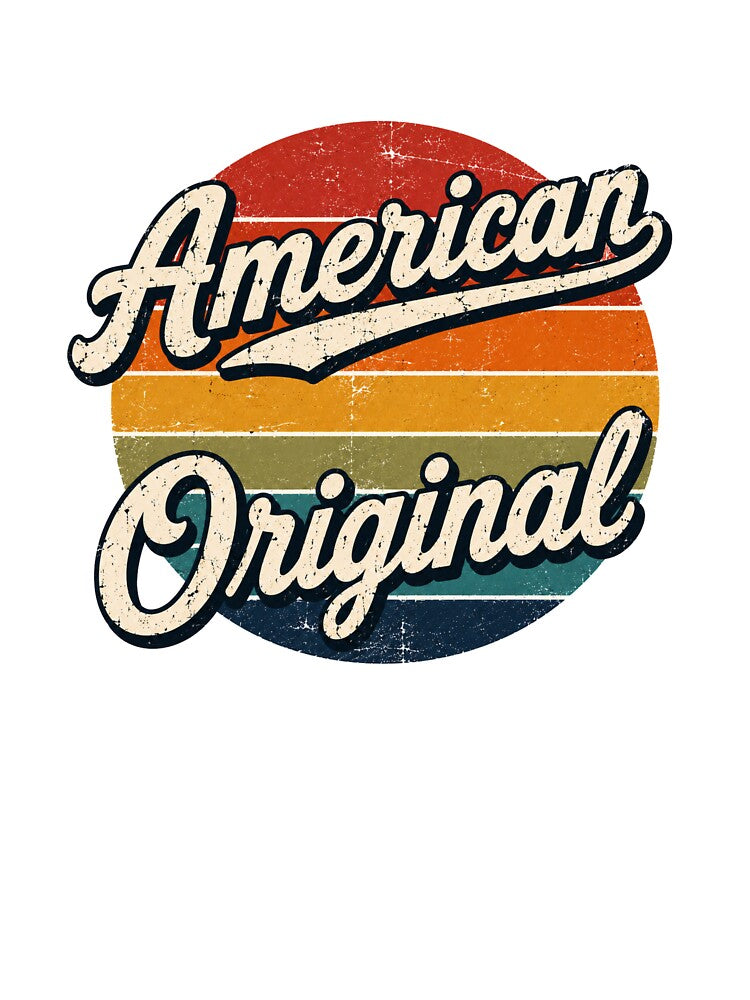 American Original Retro Americana Vintage Sunset T-Shirt by Danny's Tees