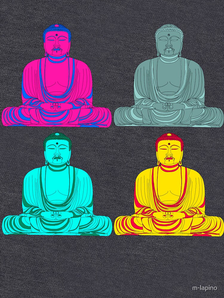 Daibutsu Buddha in Pop Art by m-lapino