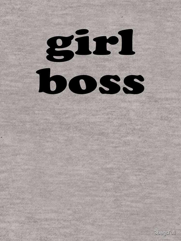 girl boss by 3bagsfull