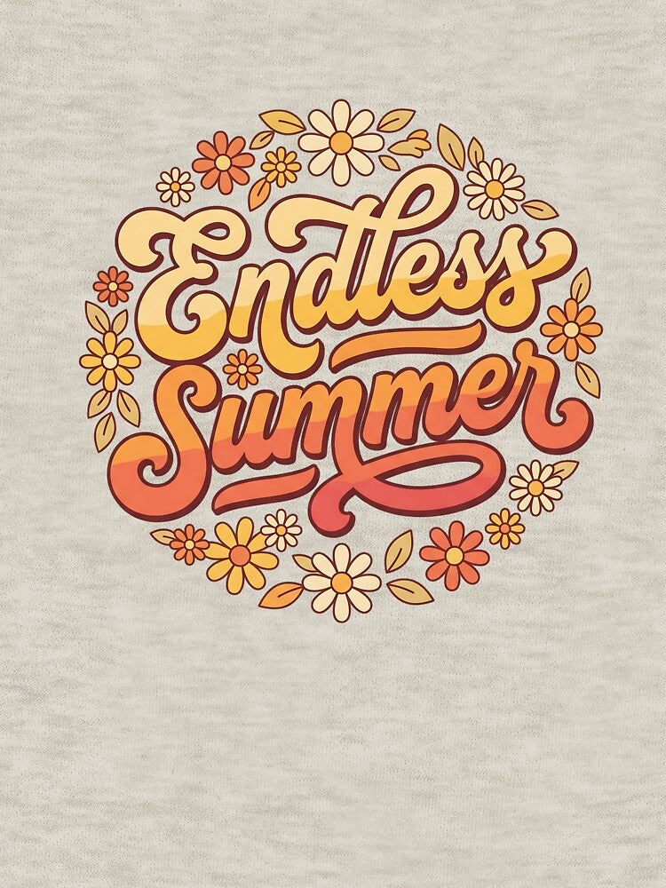 Retro Endless Summer Floral by joniJhon_design