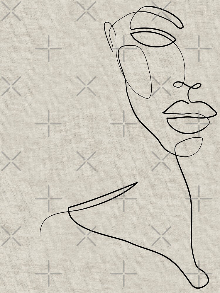 Hidden faces - Minimal line art by InspiRin