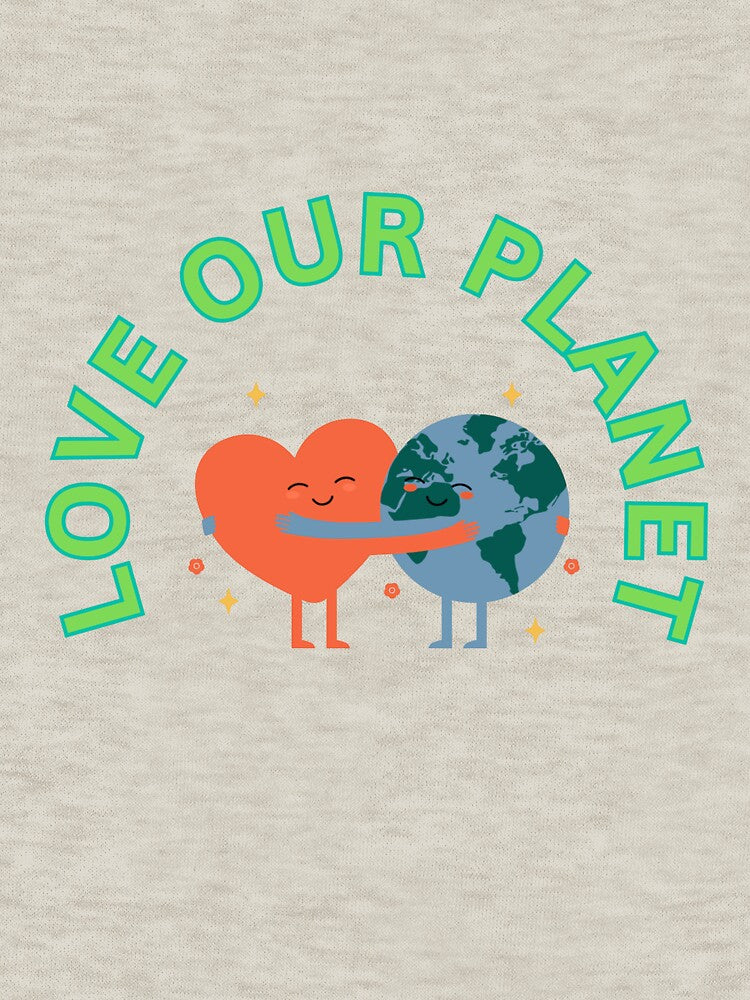Love Our Planet Earth Illustration by TrendingJoyPicks