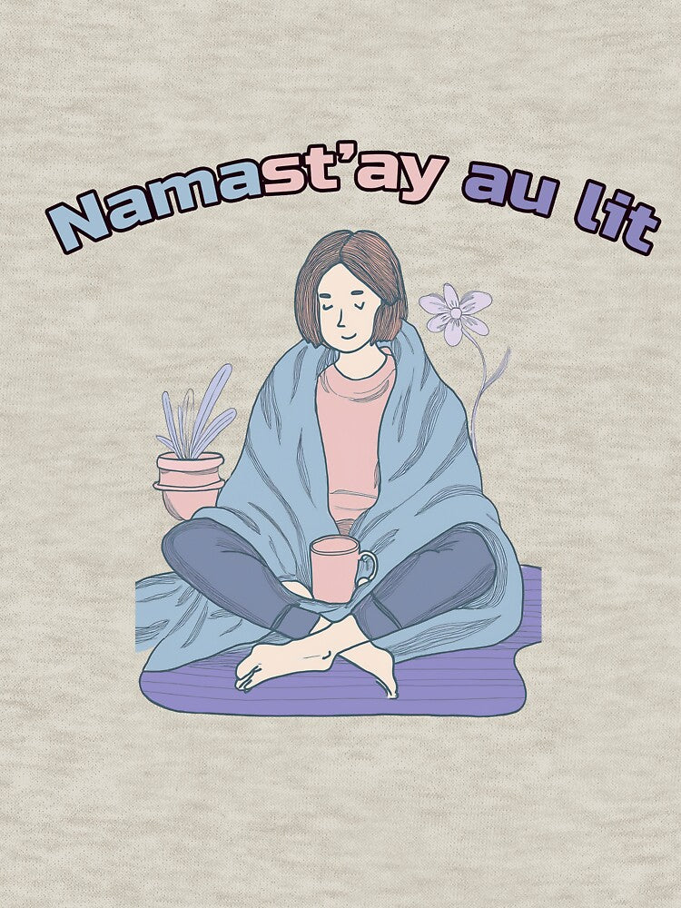 Namast’ay In Bed – Funny and Relaxing Design by JOUNO