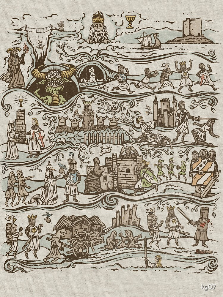 The Caerbannog Tapestry by kg07