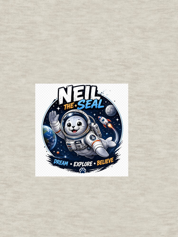 Astronaut neil the seal by Atozproductservices