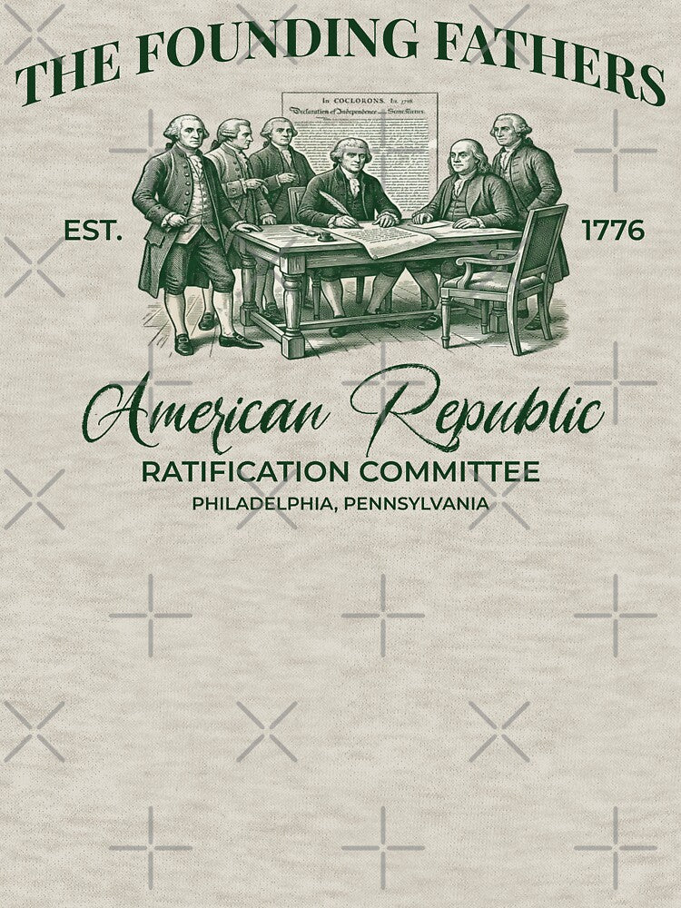 The Founding Fathers American Republic Vintage Streetwear by FIREDesignsPOD
