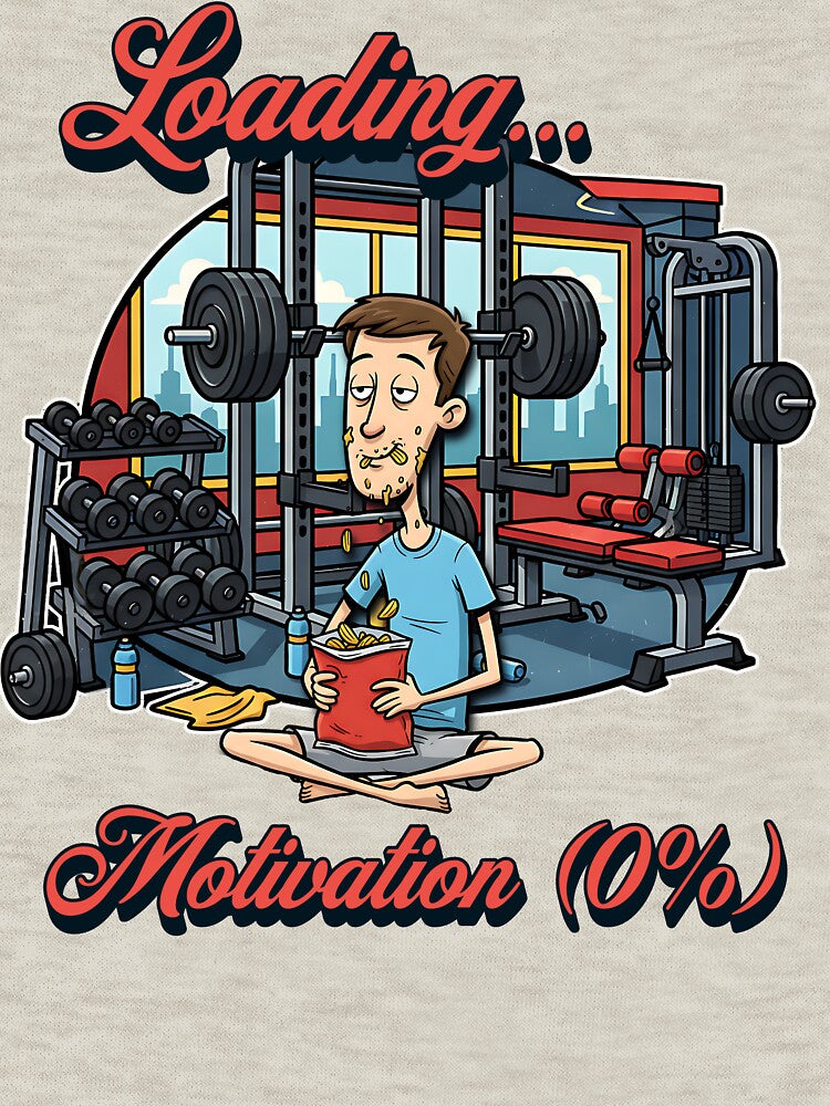 Loading Motivation (0%) | Funny Gym Meme by Beak Bros by BeakBros