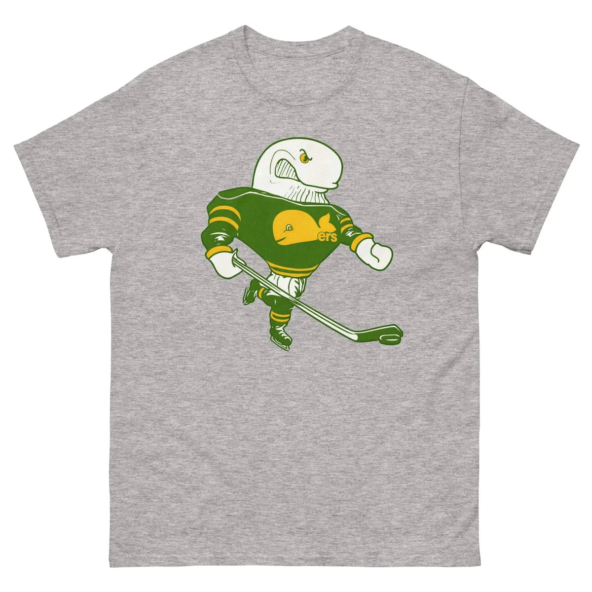 Hartford Whalers Retro Hockey Whale Mascot Tee Unisex T-shirt, Sweatshirt, Hoodie (1)
