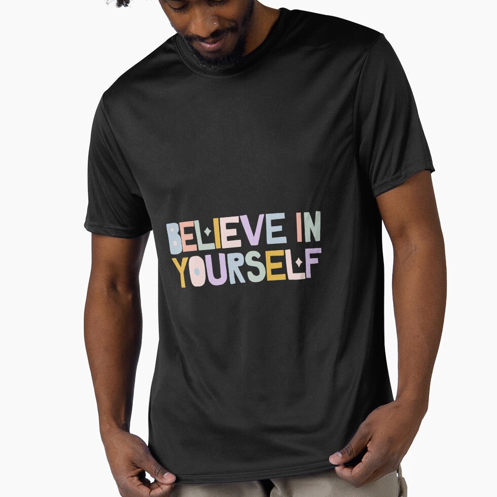 Believe in yourself, motivation quote by Sanaura