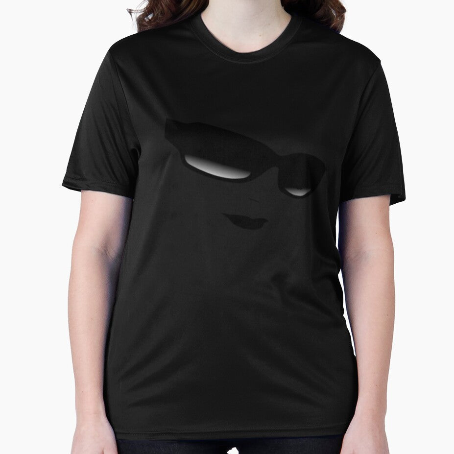 Minimalist face art of a girl. by Slangt-shirt