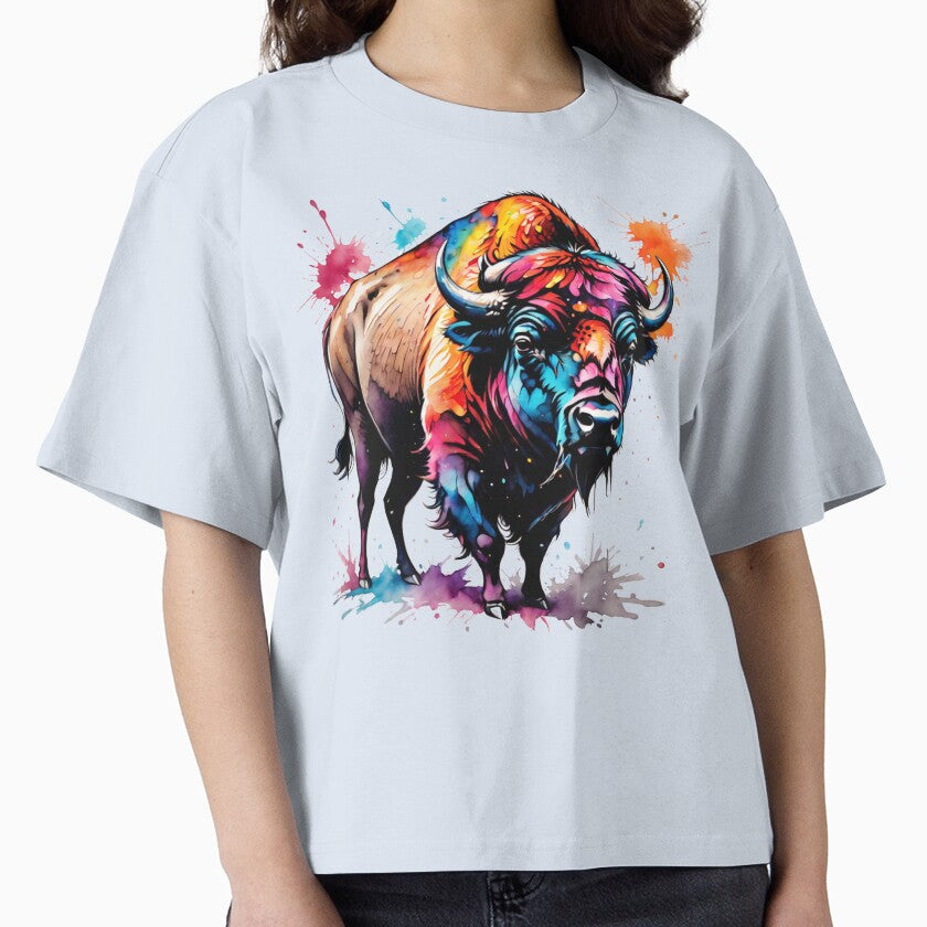Bison Color Splash by Shamar Irwin