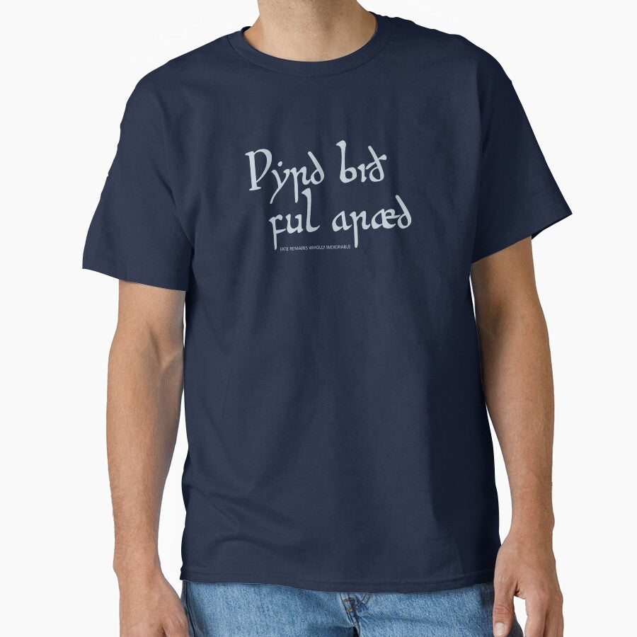Wyrd Bid Ful Araed - Fate Remains Wholly Inexorable (alternative design) by Medieval Steward Designs