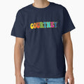 ❤️ Courtney Personalized Name Wavy Retro Shirt, Coffee Mug, Sticker Gift by HelixPedia