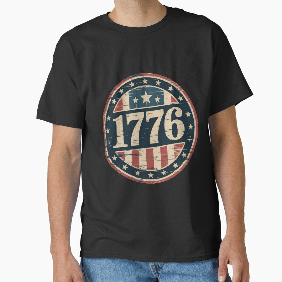 Patriotic Retro USA Badge Design by OldGloryForge