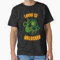 Retro Level 12 Unlocked Gamer 12th Birthday by thewhitteeguy
