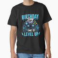 Birthday Boy Time To Level Up Gamer Birthday Retro by kiralynstration