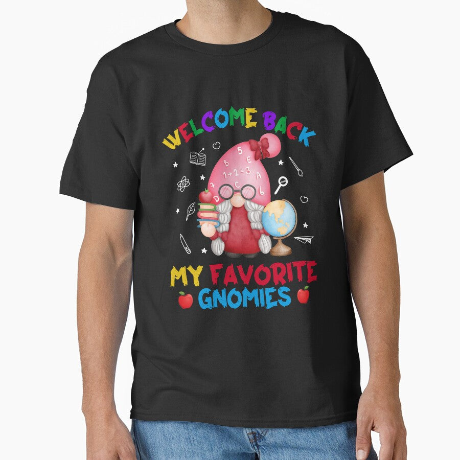 Funny Teacher Gnome Welcome Back To School Gift by SeegerGant