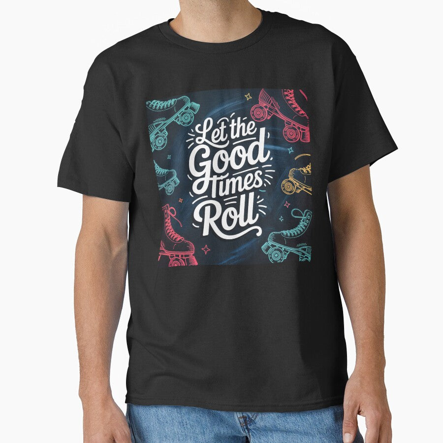 Let the Good Times Roll – Retro Roller Skating Vibes Poster by ForeverPrintsOK