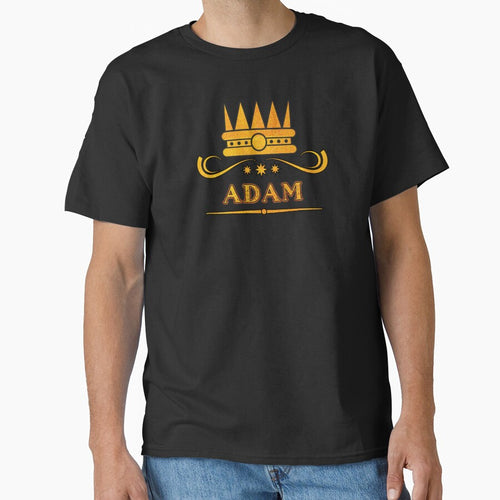 Adam Personalized Funny & Unique Custom Name Design for Men, Teens, and Boys by Watsonarts