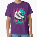 Retro Roller Skates – 80s 90s Neon Pop Art Design by Creatives-USA