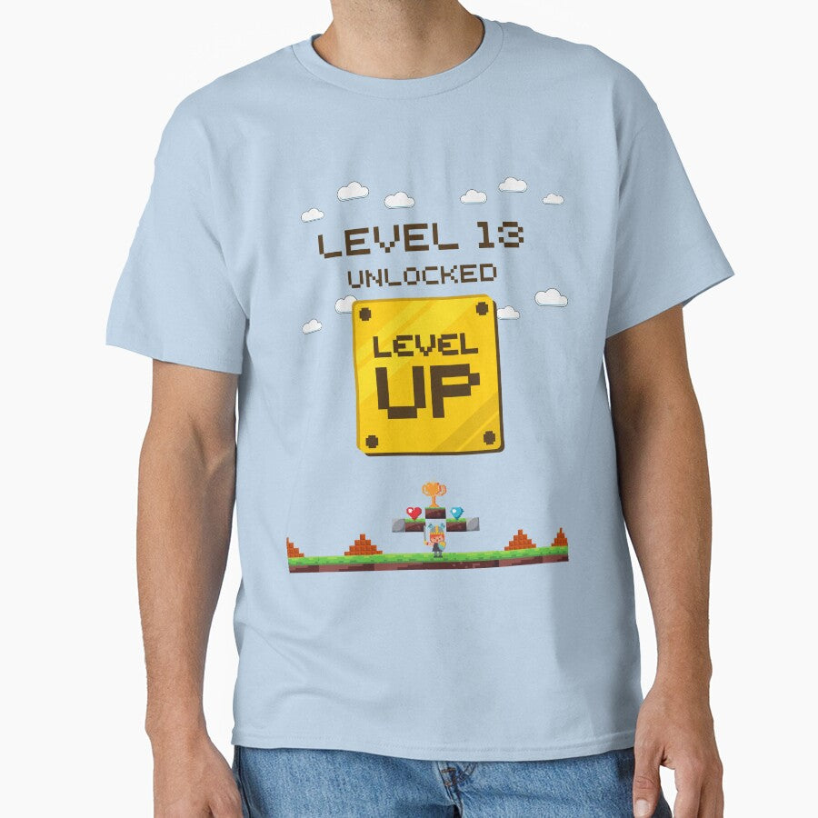 level up unlocked birthday 13 years old by Shadyfruit
