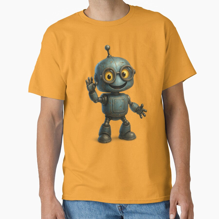 Friendly Waving Robot by Yomere