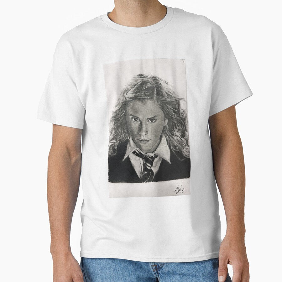 Hermione Granger Pencil Portrait by ArtbyJRW29