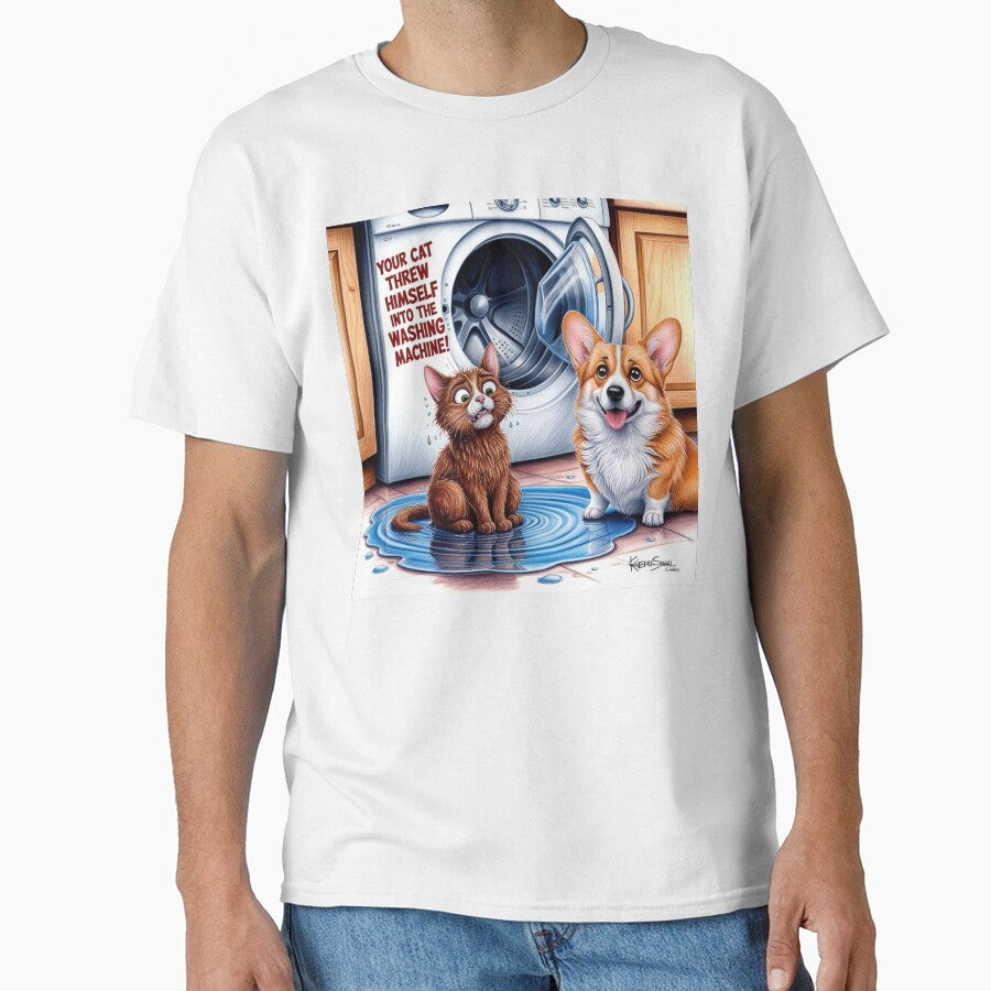 Washed Up Cat: Not My Fault! by All Creative Designer