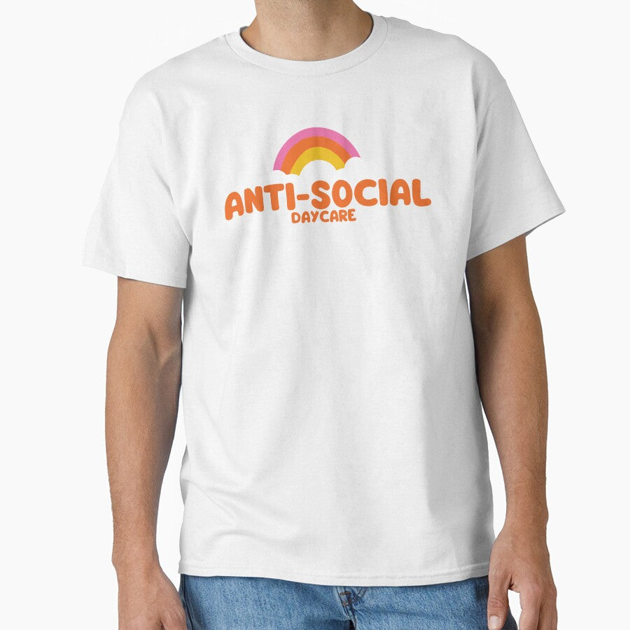 Anti-Social Daycare Introvert T-Shirt by Black777Hearts