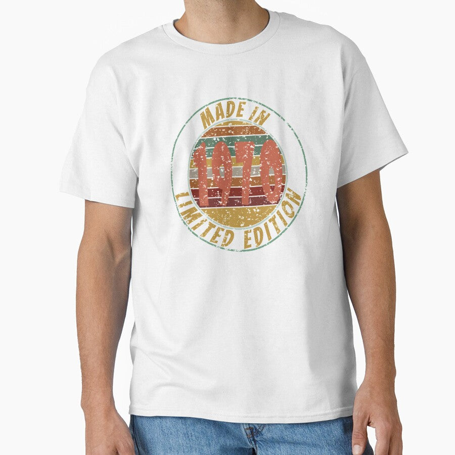 Made In 1970 Limited Edition Retro Vintage by Qudkin