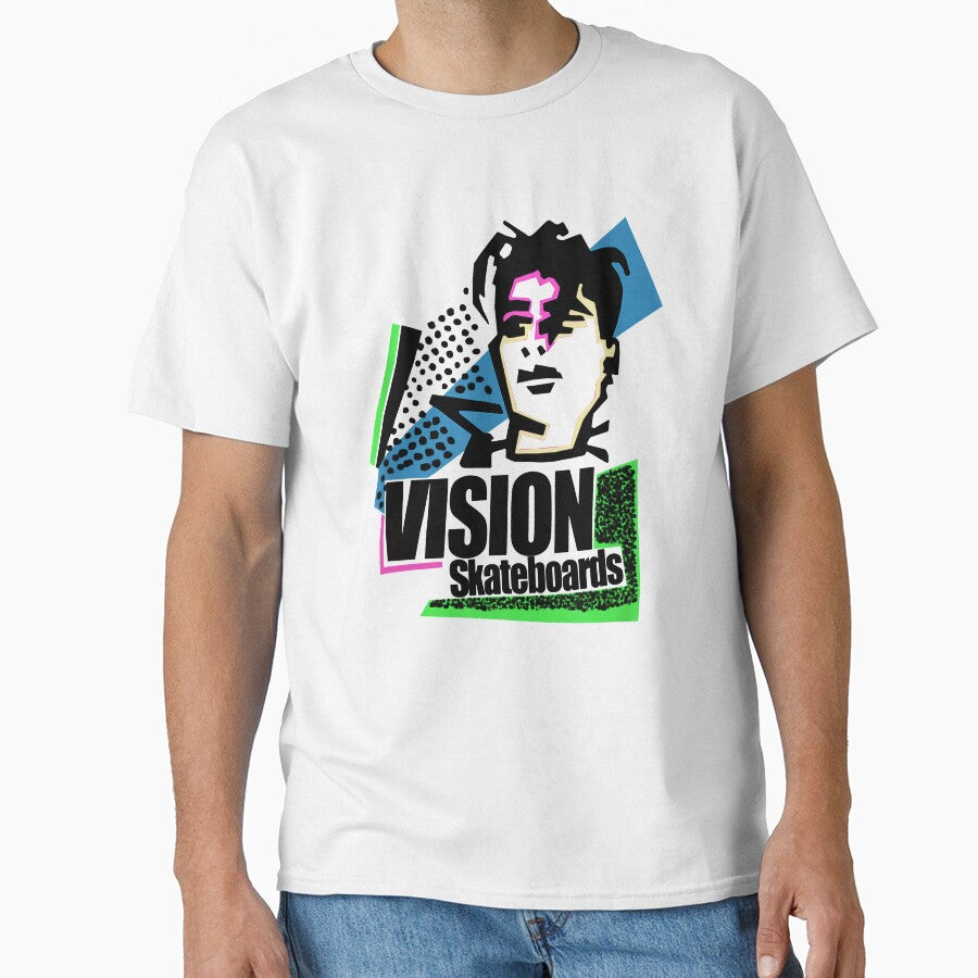 Nice Vision Skateboard Mark Gonzales white by oelflolamk