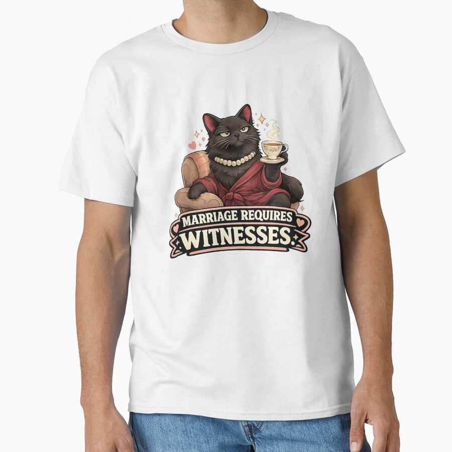 Funny Marriage Gift Tea Cat Wife Humor by Gentlestate