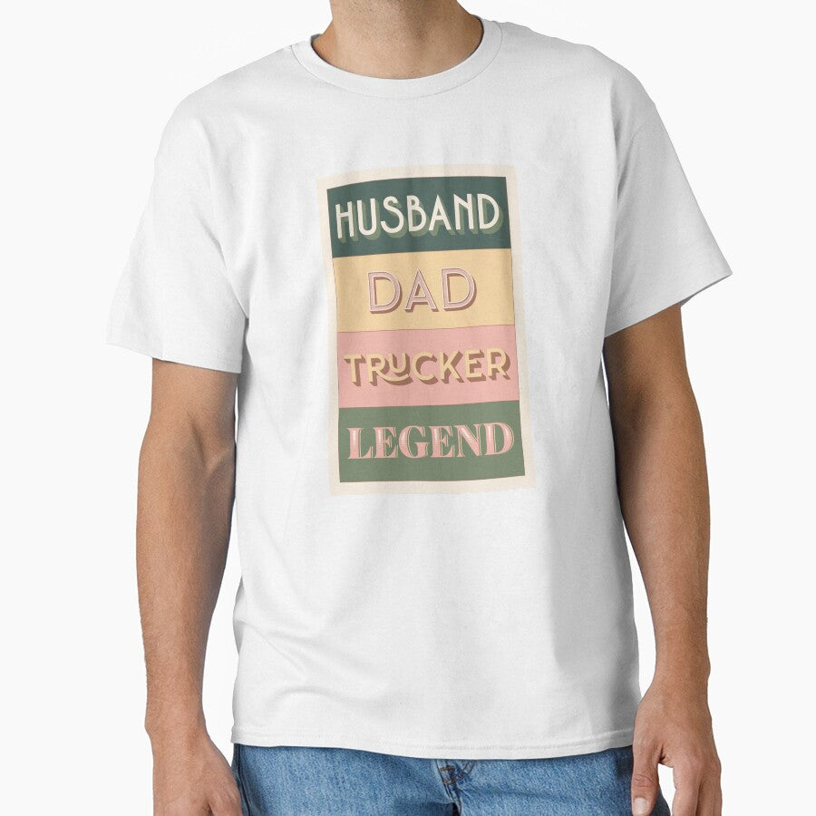 Husband Dad Trucker Legend by yourfavoritestore