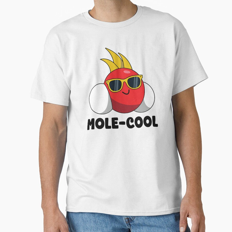 Molecool Molecules Cool Molecule Chemistry humor Science joke by Martina Mladenova