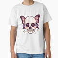 Kawaii Butterfly Skull with Galaxy Eyes – Cute Pastel Goth Sticker Design by LintonGriffin
