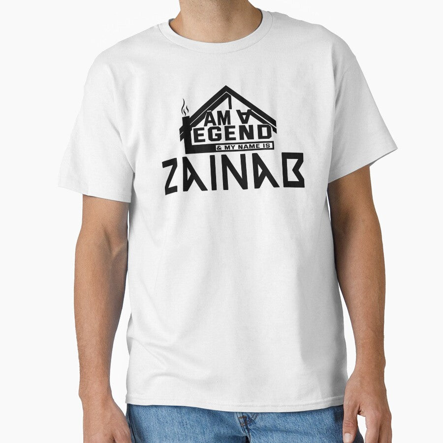 I Am a Legend: Custom Name Design for Zainab by koreatvtea