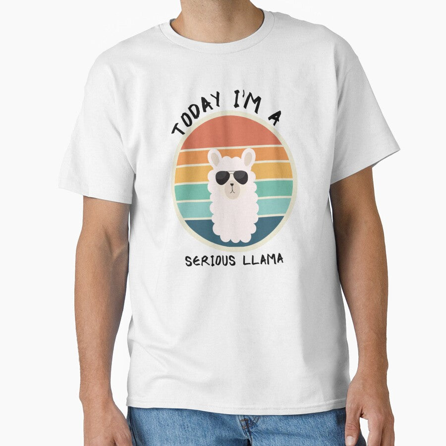 Today I'm A Serious Llama by RGCollectiveCo – Wearable Art & Design