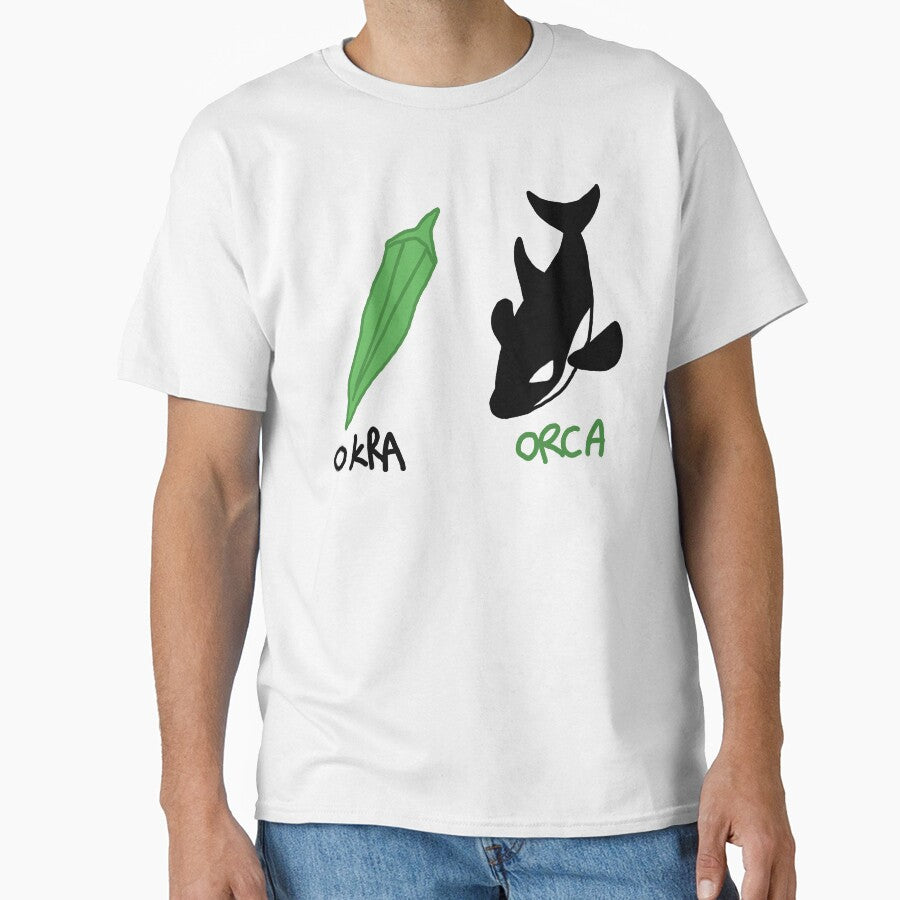 Okra and Orca by dinosaursforall